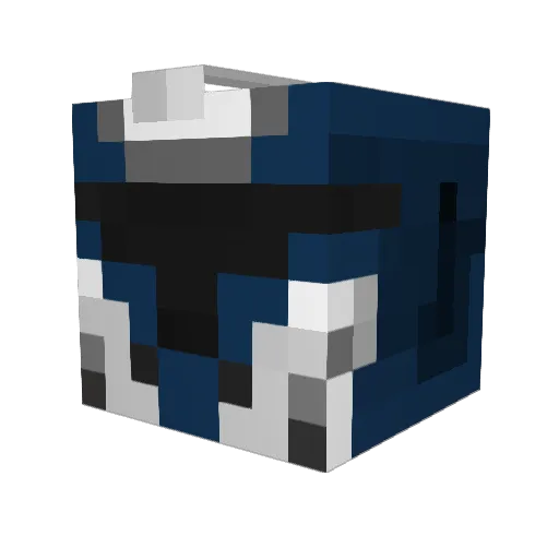 nahte0 Minecraft avatar head, 3D render