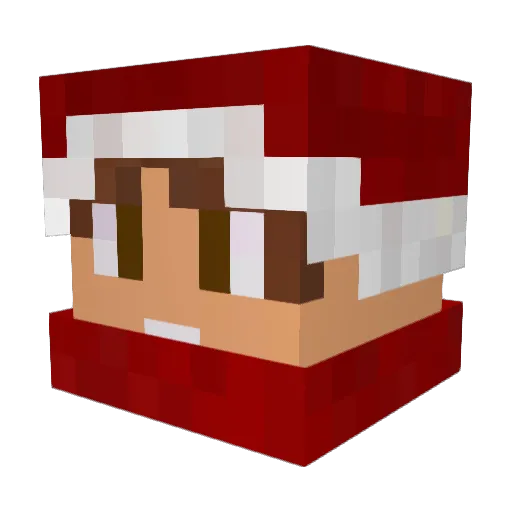 nai2013 Minecraft avatar head, 3D render
