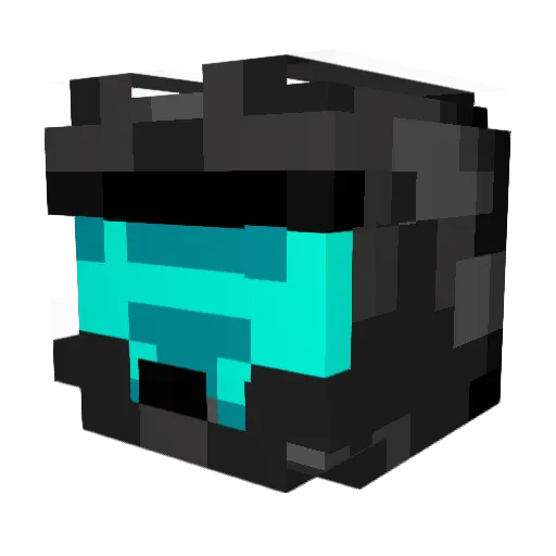 naiboa Minecraft avatar head, 3D render