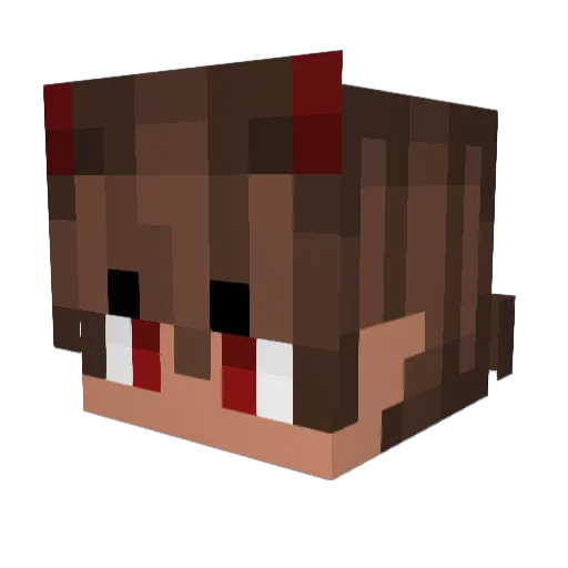 naibsclark Minecraft avatar head, 3D render