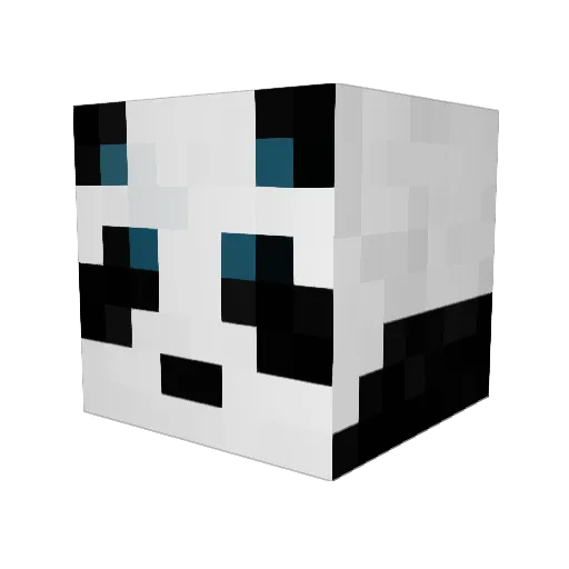 naikuss Minecraft avatar head, 3D render