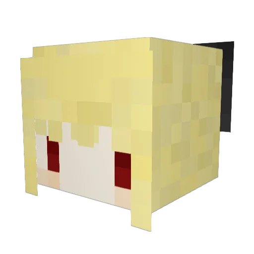 nain11210 Minecraft avatar head, 3D render