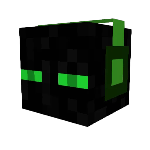nainai999 Minecraft avatar head, 3D render