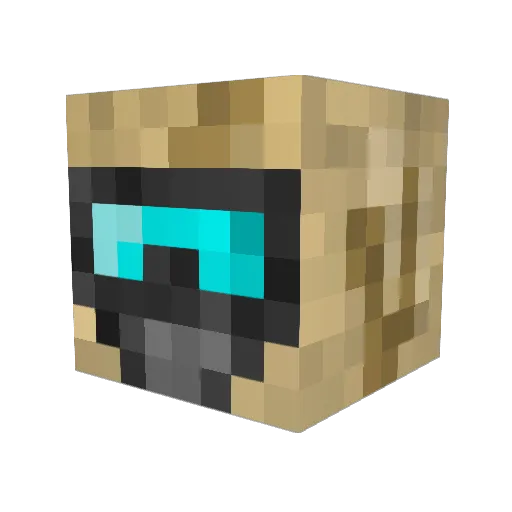 nairod184 Minecraft avatar head, 3D render