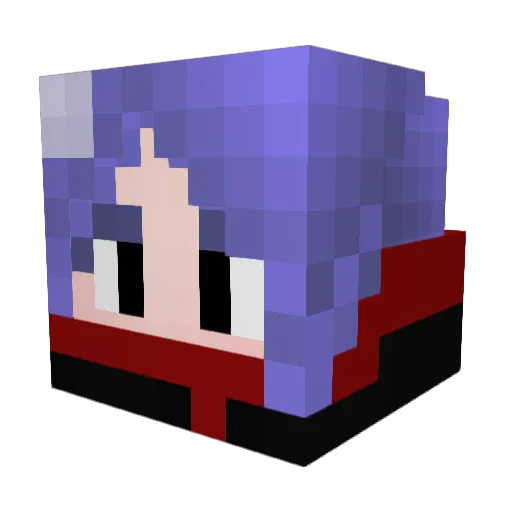 nais985 Minecraft avatar head, 3D render