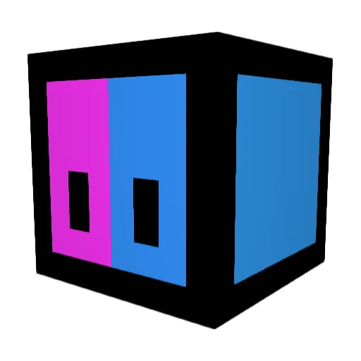 naiwei11 Minecraft avatar head, 3D render
