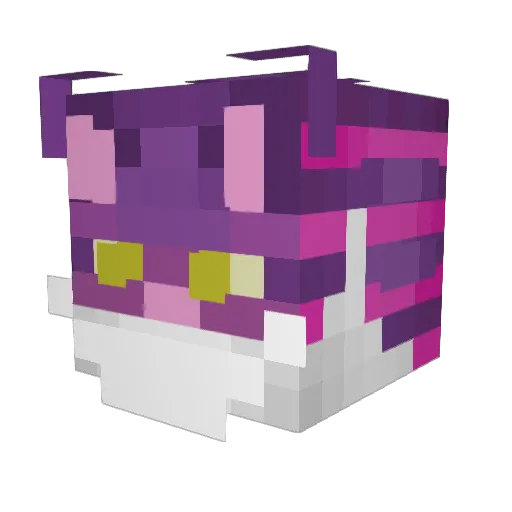 najezda Minecraft avatar head, 3D render