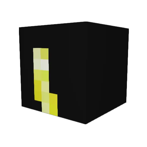 nakedgranny8 Minecraft avatar head, 3D render