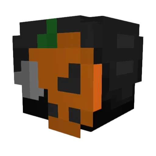 nalesniczek_ Minecraft avatar head, 3D render