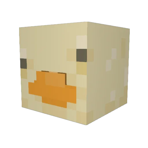 nalin21 Minecraft avatar head, 3D render
