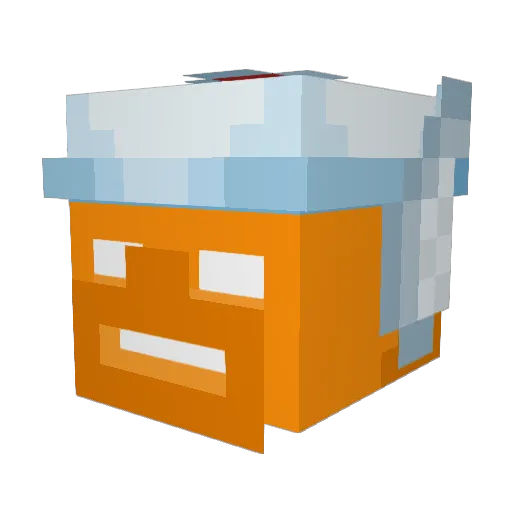 nalod02 Minecraft avatar head, 3D render