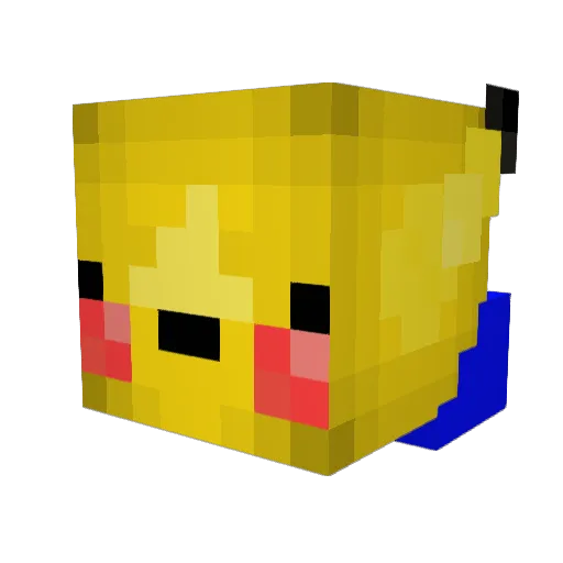 namakemono123 Minecraft avatar head, 3D render