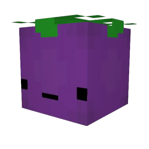 name55633 Minecraft avatar head, 3D render