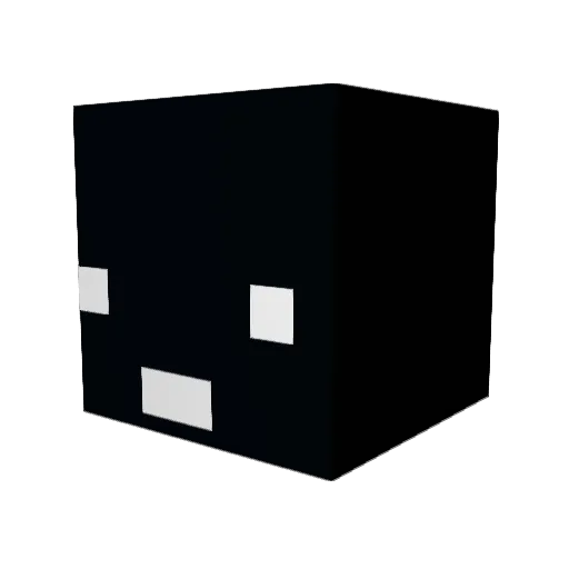 name_is_ Minecraft avatar head, 3D render