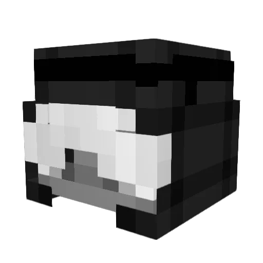 name_pasha Minecraft avatar head, 3D render