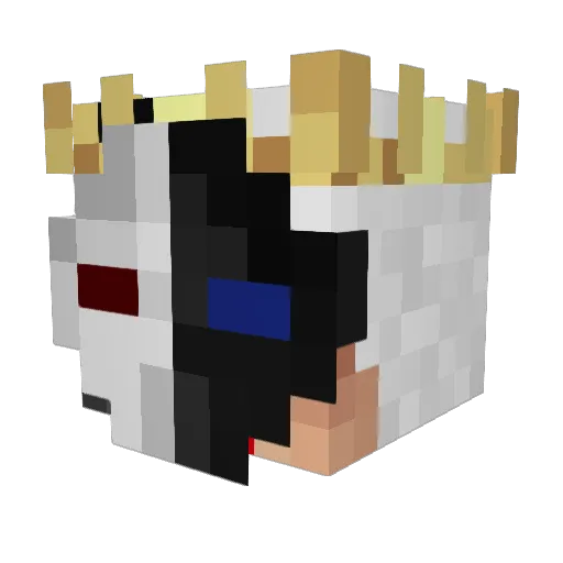 namelessbot12 Minecraft avatar head, 3D render