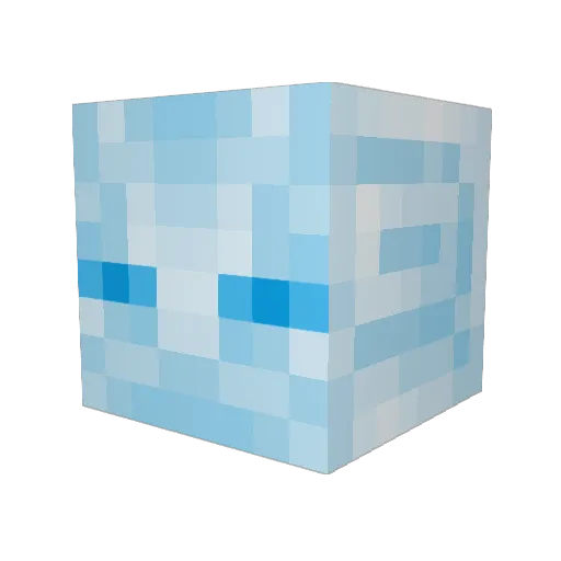 namenvoll Minecraft avatar head, 3D render