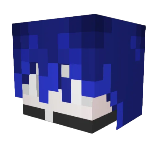 namho03 Minecraft avatar head, 3D render
