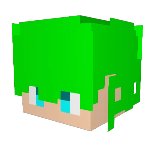 namkyu0322 Minecraft avatar head, 3D render