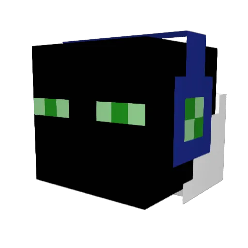 namobeastz Minecraft avatar head, 3D render