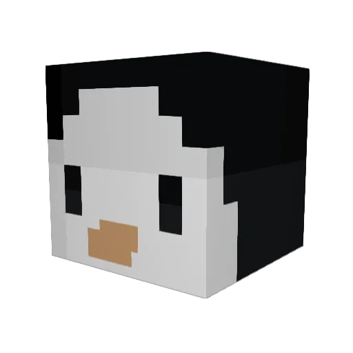 namukal1 Minecraft avatar head, 3D render