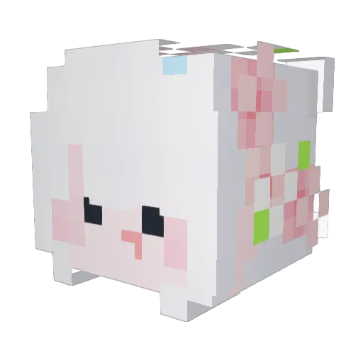 nana5486 Minecraft avatar head, 3D render