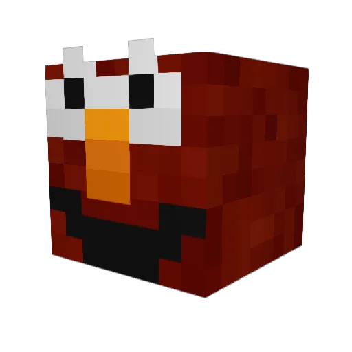 nanafushi7764 Minecraft avatar head, 3D render