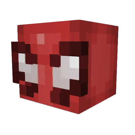 nanamisbf Minecraft avatar head, 3D render