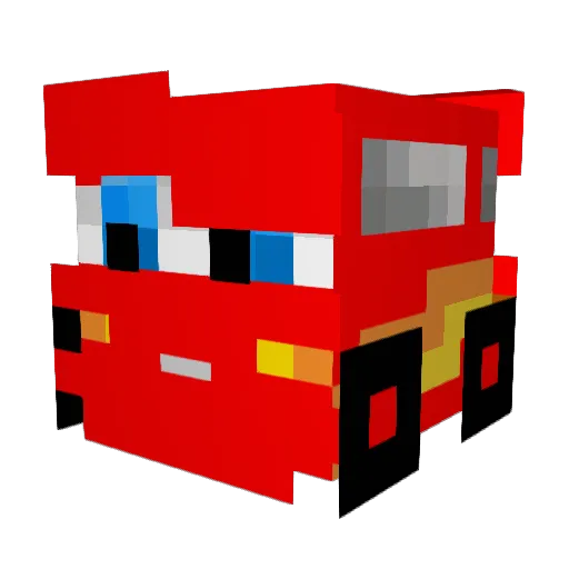 nanarrdo Minecraft avatar head, 3D render