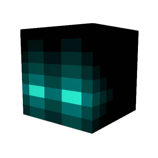 nanatavie Minecraft avatar head, 3D render