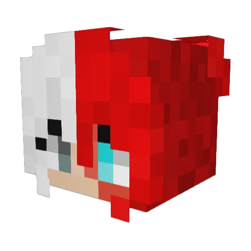 nancy432234 Minecraft avatar head, 3D render