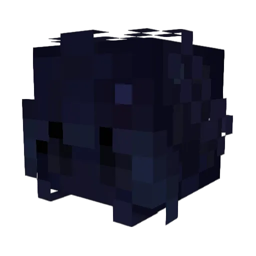 nandekorewa Minecraft avatar head, 3D render