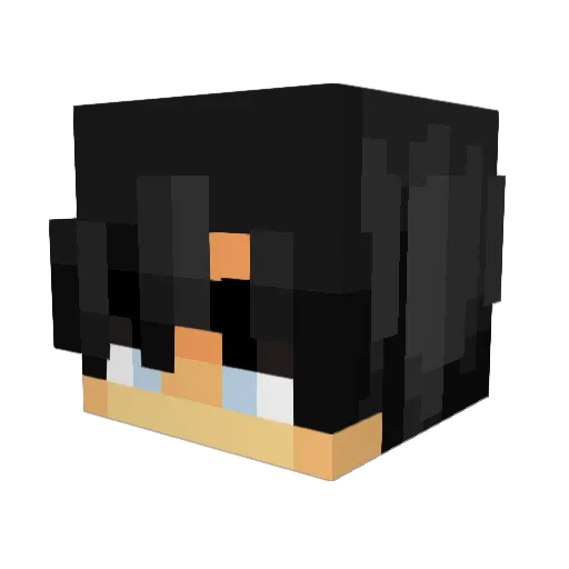 nandoothjuuh Minecraft avatar head, 3D render