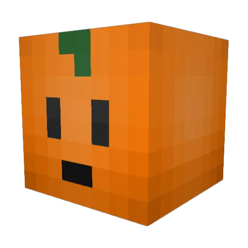 nanea Minecraft avatar head, 3D render
