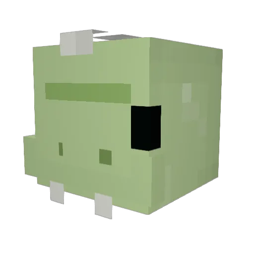 nani3l Minecraft avatar head, 3D render