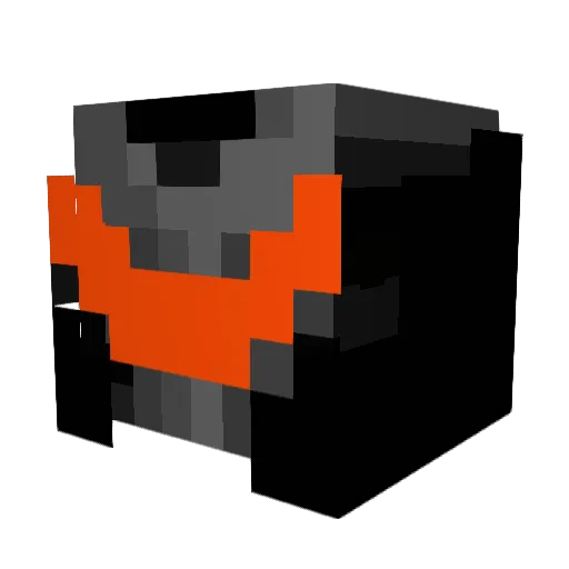 naniy2 Minecraft avatar head, 3D render