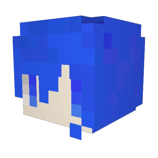 nano0517 Minecraft avatar head, 3D render
