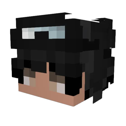nanopazzo905 Minecraft avatar head, 3D render