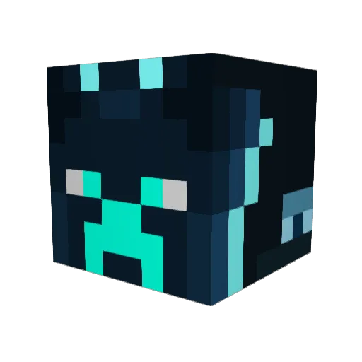 nanuk69 Minecraft avatar head, 3D render