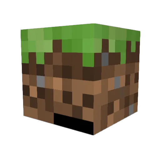 nanuma1a Minecraft avatar head, 3D render