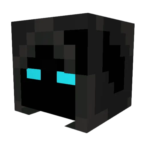 nany123 Minecraft avatar head, 3D render