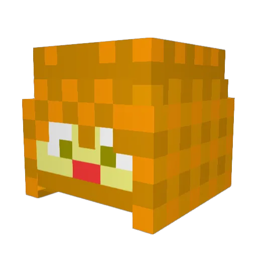 nao4356 Minecraft avatar head, 3D render