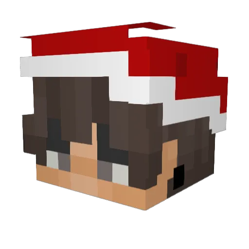 nao_naise Minecraft avatar head, 3D render