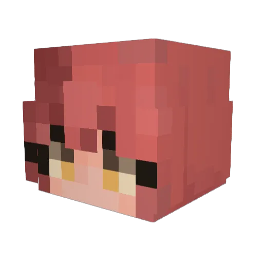 naoki7817 Minecraft avatar head, 3D render
