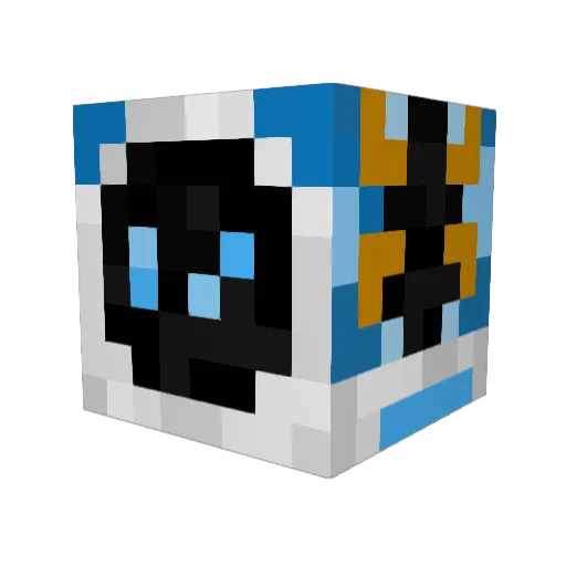 naoki_ri2414 Minecraft avatar head, 3D render