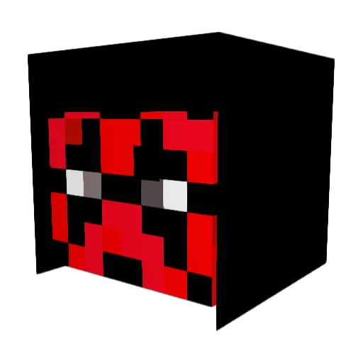 naomicm Minecraft avatar head, 3D render