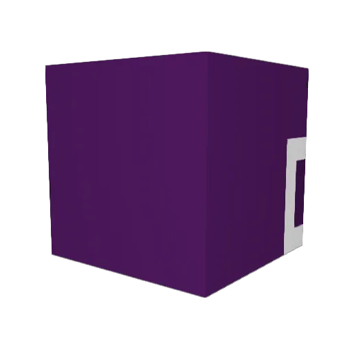 naomsiez Minecraft avatar head, 3D render
