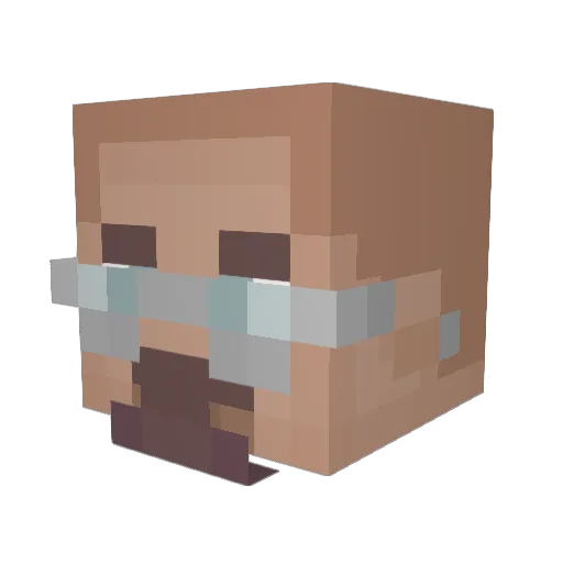 napdog69 Minecraft avatar head, 3D render