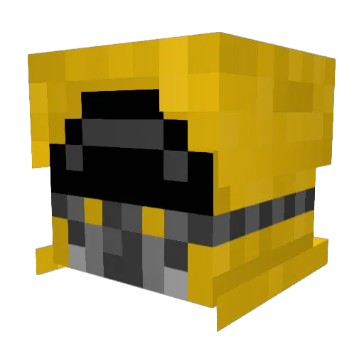 napkin343 Minecraft avatar head, 3D render