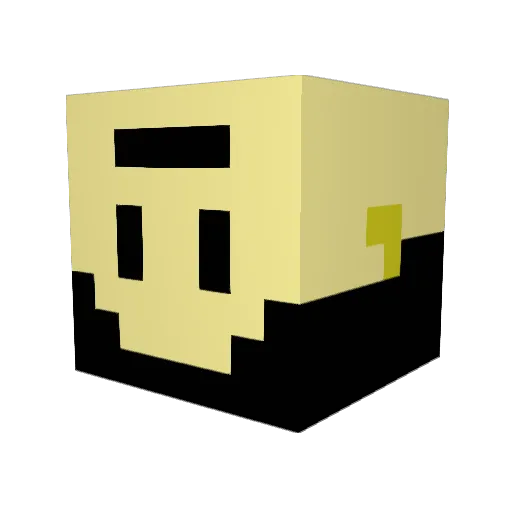 napoan3 Minecraft avatar head, 3D render